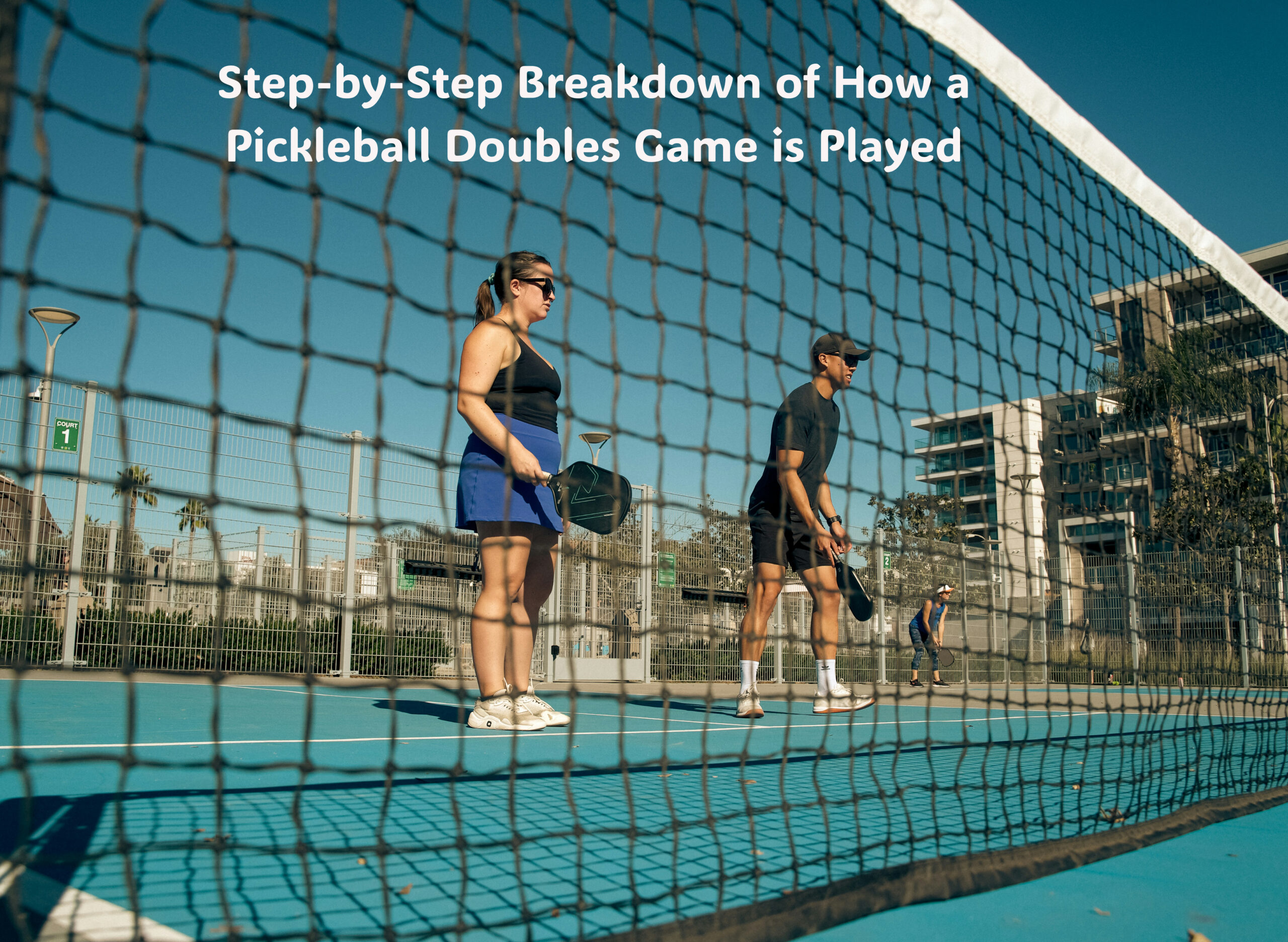 How to play a Pickleball Doubles Game