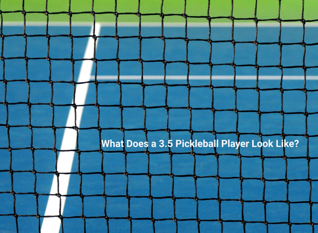 What Does a 3.5 Pickleball Player Look Like?